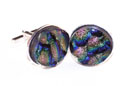 Ripple cufflinks