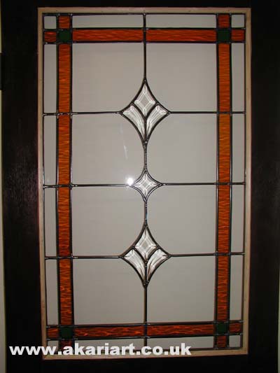 All these door panels in this section were designed to match existing panels in the house