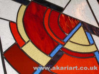 Red panel design
